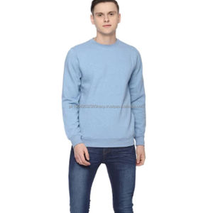 Moda algodón calidad OEM logotipo personalizado Sudadera Mujer francés Terry ajuste suelto cuello redondo básico algodón mezclado sudaderas - Product Image 4