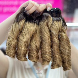 Vente en gros de cheveux naturels vierges à double cuticule alignée Cheveux humains bouclés rebondissants 100% Premium One Donor Hair - Product Image 6