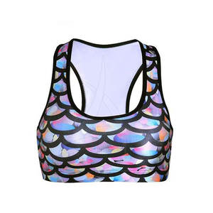 Soutien-gorge de sport pour femme en spandex/nylon respirant, à séchage rapide, écologique, léger, avec sublimation - Design personnalisable de haute qualité - Product Image 6