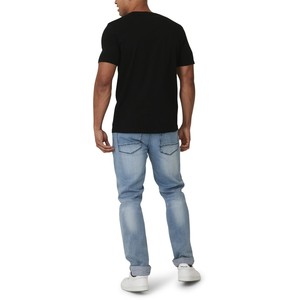 50% Algodón 50% poliéster Cuello estilo cuello redondo hombres mezcla Fit camisetas - Product Image 6