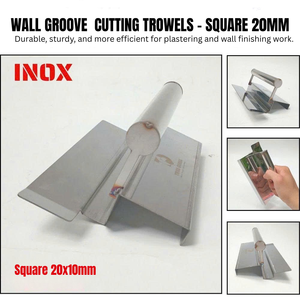 เครื่องตัดร่องผนังสแตนเลสแบบปลายแหลมสำหรับตกแต่งผนังปูนฉาบผนังจากเวียดนาม - Product Image 3