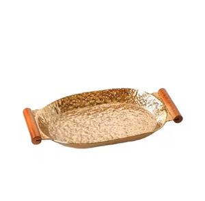 Vente chaude À La Main Haute Exigeant Agréable Plateau De Service Conception Antique Rectangle Forme Plateau De Service Pour La Maison & Hôtels - Product Image 6