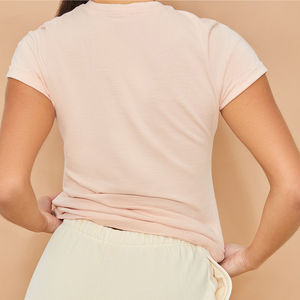 Camisetas de Gimnasio de Algodón Extra Grandes para Mujer, Ropa Deportiva Transpirable, Estampados Personalizados, Marca de Ropa Personalizada, Pakistán WT-104 OEM - Product Image 6