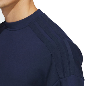 Sudadera informal con logotipo personalizado para hombre, color sólido con estilo moderno básico/mezcla de algodón, Sudadera con capucha suelta para hombre - Product Image 4