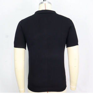 เสื้อยืดโปโลคุณภาพสูงลาย unisex กระดุม2025สีเข้ากันเร็วสำหรับกอล์ฟปักโลโก้ออกแบบได้ตามต้องการ - Product Image 5