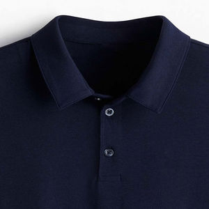 Camisas de Punto Antiarrugas Personalizadas para Hombre, Hechas 100% de Algodón Orgánico, Bordadas, Suaves, de Verano, Transpirables, Casuales de Primera Calidad - Product Image 4