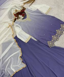 เสื้อพิมพ์ลายจอร์เจียสำหรับงานปักลำดับและงานพิมพ์ดิจิตอลเสื้อใส่ไปงานปาร์ตี้ - Product Image 5