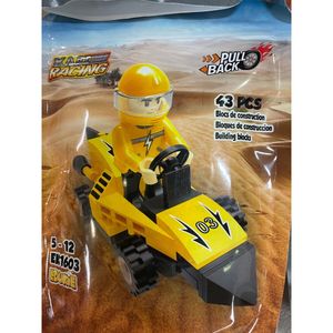 Set di blocchi giocattolo per piloti da corsa-gioca con auto da corsa - Product Image 4