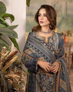 Buen color modesto vestido de novia Nuevo maravilloso traje de seda para fiesta increíble Venta caliente Pakistán señoras indio Salwar Kameez - Product Image 6