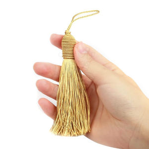 Borlas decorativas de alambre de lingotes para ropa y mejoras de disfraces personalizadas Borlas de alambre de lingotes - Product Image 2