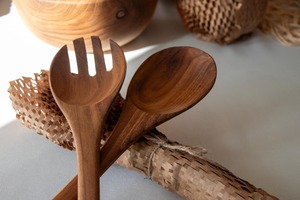 Juego de Cucharas Medidoras Desechables Hechas a Mano 100% de Madera de Mango Pura, Cucharas de Madera Ecológicas de Alta Calidad para Cocina y Fiestas - Product Image 3