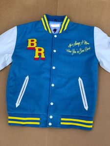 OEM Personnalisé High Street Hiver Laine Chenille Broderie Réversible Respirant Lettermen Vintage Varsity College Veste Hommes - Product Image 4