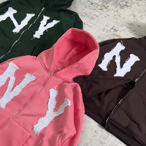 เสื้อฮู้ดซิปแบบยูนิเซ็กซ์ ผ้าฟลีซผสมคอตตอน แต่งลายตัวอักษร NY สไตล์ลำลอง ใส่ได้ในฤดูใบไม้ร่วง ทรงปกติ - Product Image 6
