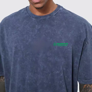 Camisetas de Algodón 100% de la Mejor Calidad, Corte Holgado, Ropa Casual para Hombre, Hombros Caídos, Antiarrugas, Secado Rápido, Ecológicas - Product Image 4