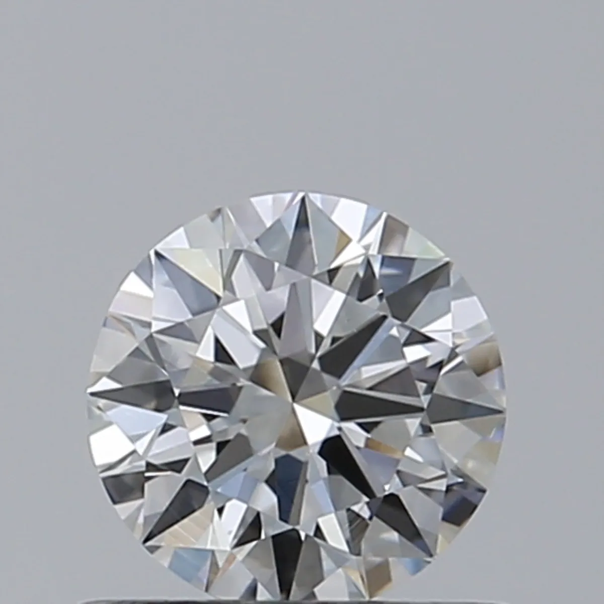 Laboratuvar elmas VS1 netlik toptan gerçek büyük boy 0.50 karat mükemmel yuvarlak kesim gevşek beyaz F renk CVD yuvarlak elmas satış