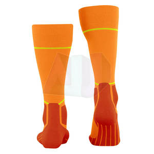 Chaussettes de sport d'entraînement athlétique en spandex/polyester, absorbant la transpiration, respirantes, conçues pour la performance sportive et le fitness - Product Image 2