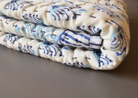 Nouveau design de couette Katha réversible en coton imprimé pour bébé pour achat en gros au meilleur prix
