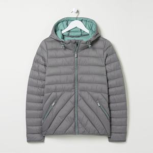 À capuche femmes hiver Puffer Bomber veste manches longues léger fermeture éclair matelassé imperméable respirant chaud épais - Product Image 6
