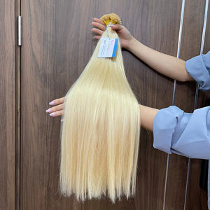 Extensions de cheveux vietnamiennes Remy couleurs personnalisées pointe de kératine cheveux doux pré-liaison pointe plate Extensions de cheveux - Product Image 4