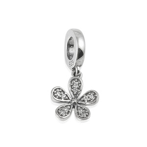 Luxury gemstone 925 sterling <b>silver</b> CZ stone <b>charm</b> jewelry for <b>charms</b> accessories - Product Image 1