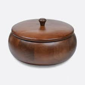 Kitchenware Hot Pot <b>with</b> <b>Lid</b> for Home Hotel and Restaurant Food Serving Hot Pot <b>Dishes</b> Decorative Customized Size Wooden Hot Pot - Product Image 6