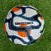 Ballon de football Soccer Max Pro de haute qualité, taille 4/5, thermocollé/hybride/cousu à la machine, logo client, clubs sportifs, matchs