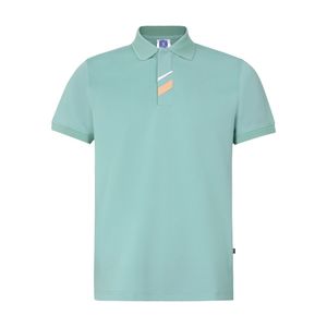 Manches courtes à séchage rapide pour hommes pour polo Tissu jersey confort toute la journée avec col et poignets en tricot plat OEM/ODM accepté - Product Image 3
