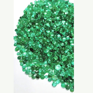 พลอยอัญมณีทรงกลมทรงหลวมสีมรกตธรรมชาติขนาด3มม. 4มม. 5มม. 150เงินทรงกลมผลิตจาก Iroc - Product Image 2