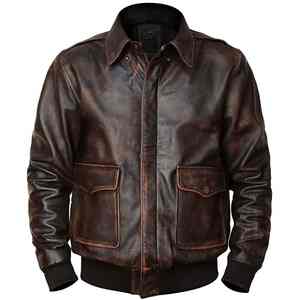 Chaquetas de cuero personalizadas de alta calidad para hombre, cuello levantado de lona, impermeables, transpirables, ecológicas - Product Image 6