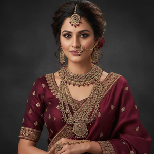 Authentique Antique 106gm Mangalsutra Élégant Design Traditionnel pour un Usage Quotidien Occasions Spéciales Bijoux à la Mode Pierre Naturelle - Product Image 1