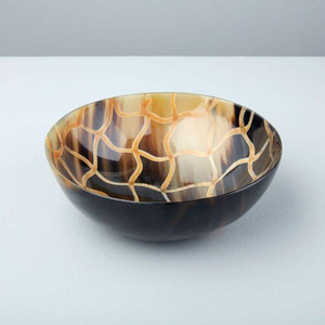 Ensaladera de cuerno de búfalo natural real, cuenco de cuerno de frutas para decorar la cocina del hogar con la mejor calidad de la India - Product Image 4