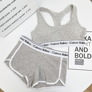 Ensemble de lingerie pour femmes de haute qualité, rembourré, col en V, respirant, soutien-gorge de sport à effet push-up, ensemble de culottes, bande élastique, sans armatures, soutien de la taille - Product Image 5