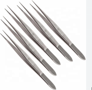 Pinzas Debakey de alta calidad, diseño OEM, instrumentos quirúrgicos, logotipo personalizado, Material de acero, precios de fábrica - Product Image 5