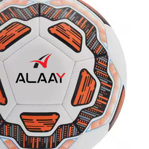 Alaay, balón de fútbol personalizado de tamaño oficial 5, Fútbol cosido a máquina de cuero de PVC suave para juegos y entrenamiento al aire libre - Product Image 3
