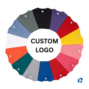 เสื้อยืดคอตตอนขายส่ง สั่งทำโลโก้ได้ เสื้อยืดผู้ชายทรงปกติ คอกลม แขนสั้น เรียบง่าย สบายๆ - Product Image 5