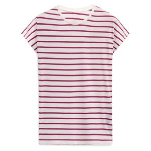 Camiseta Térmica de Manga Corta con Cuello Redondo, Estilo Urbano, Ecológica y Personalizada para Mujer, Hecha de Felpa de Algodón Orgánico - Product Image 1