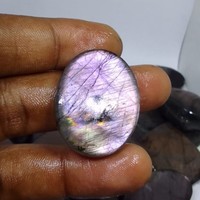 Offre Spéciale belle Labradorite Cabochon lot lisse poli violet Labradorite pierre précieuse mélange forme Labradorite de Madagascar