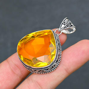 925 Silver Luxury <b>Statement</b> <b>Necklace</b> - Product Image 4