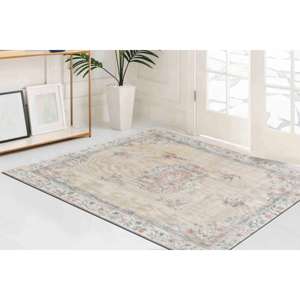 Tapis imprimé - Chambre d'enfant, Cadeaux personnalisés, Classique, Tapis de voiture, Floral, Tons doux, Anatolien, Persan, Bureau, Tapis fin non tissé - Product Image 1
