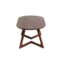 Table basse moderne Augustin en bois de manguier