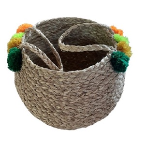 Cesta de hierba Sabai Natural multifuncional, resistente y duradera, superventas, cesta de almacenamiento con asa, cesta de compras de mimbre - Product Image 4