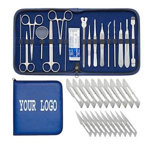 Kit Completo de Disección Veterinaria, Instrumentos Quirúrgicos de Acero Inoxidable, Certificación ISO 13485 y CE, Herramientas de Alta Calidad para - Product Image 2