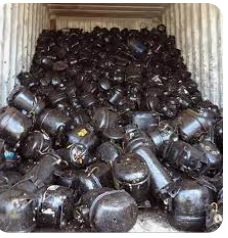 Chatarra de Compresores de Refrigerador Disponible en Stock - Material Sólido Usado de Buena Calidad - Product Image 1