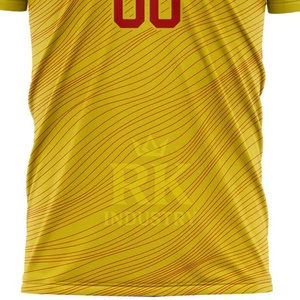 Camiseta de Fútbol para Hombre, Nuevo Diseño, Secado Rápido, Absorbe la Humedad, Manga Corta, Ropa Deportiva, 100% Poliéster, Color Personalizado - Product Image 2