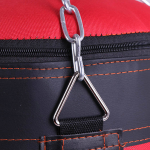 Sac de boxe Kick Boxing en cuir sacs de boxe lourds équipement de gymnastique de boxe conception personnalisée MMA formation boxe sac de boxe - Product Image 3