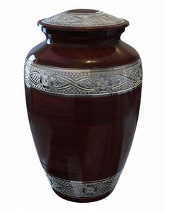 NUEVA LLEGADA VENTA ENTERA URNA DE CENIZAS HUMANAS METAL CLÁSICO SUMINISTROS FUNERARIOS URNA PARA CENIZAS HUMANAS - Product Image 3