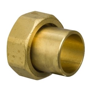 Raccords droits à souder 2 x DN25 pour Schneider Electric G 1.1/4 vers valve 28mm avec joints en fibre - Product Image 1