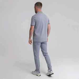 Ventes en gros de polos en polyester à séchage rapide pour hommes, logo personnalisé, impression par sublimation pour hommes - Product Image 4