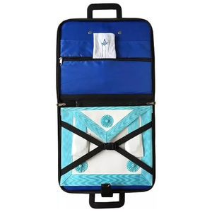 Masonic Regalia MM/WM and Provincial Apron case Printed Pavement Pillars Logo Masonic High Quality Custom Made Apron Briefcase - Product Image 3