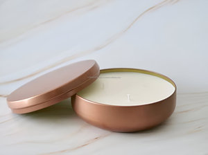 Best Selling <b>Bulk</b> Round Metal Jar <b>Candle</b> in Low Price - Product Image 6